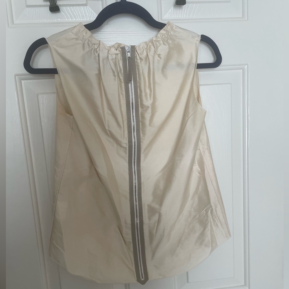 Dolce & Gabbana cream 100% silk blouse 38 - Picture 5 of 12